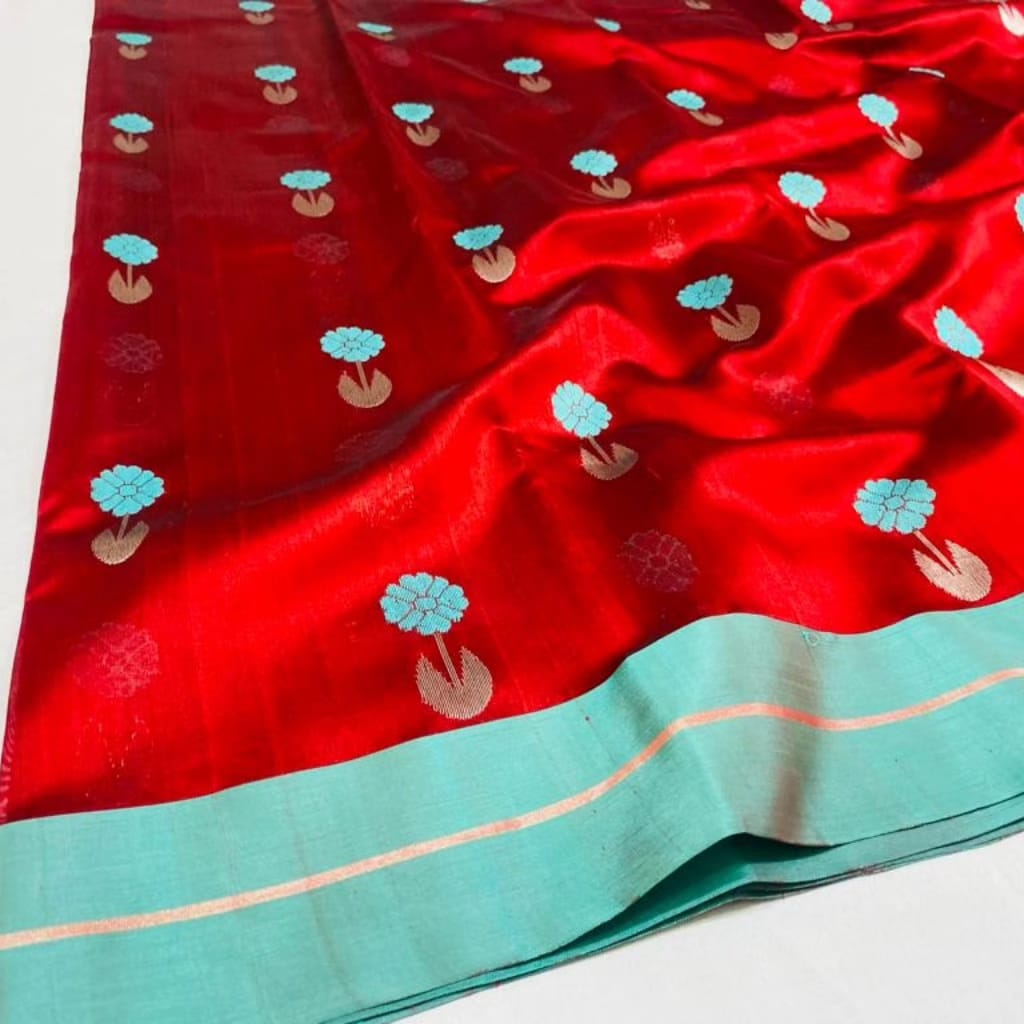Shahi Rang Pattu Chanderi