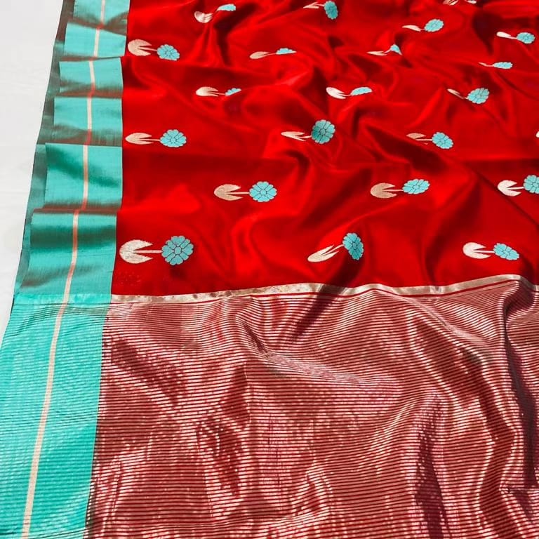 Shahi Rang Pattu Chanderi
