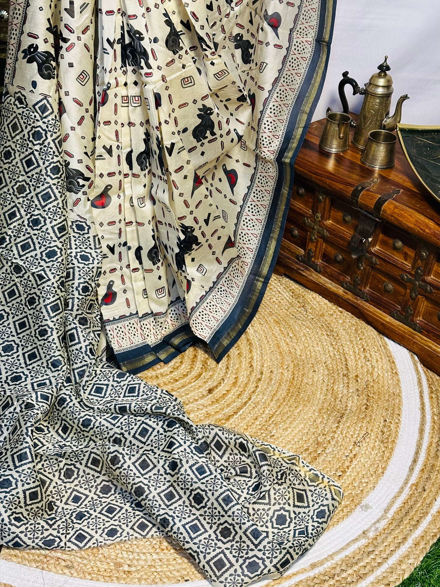 Chanderi Patola Saree