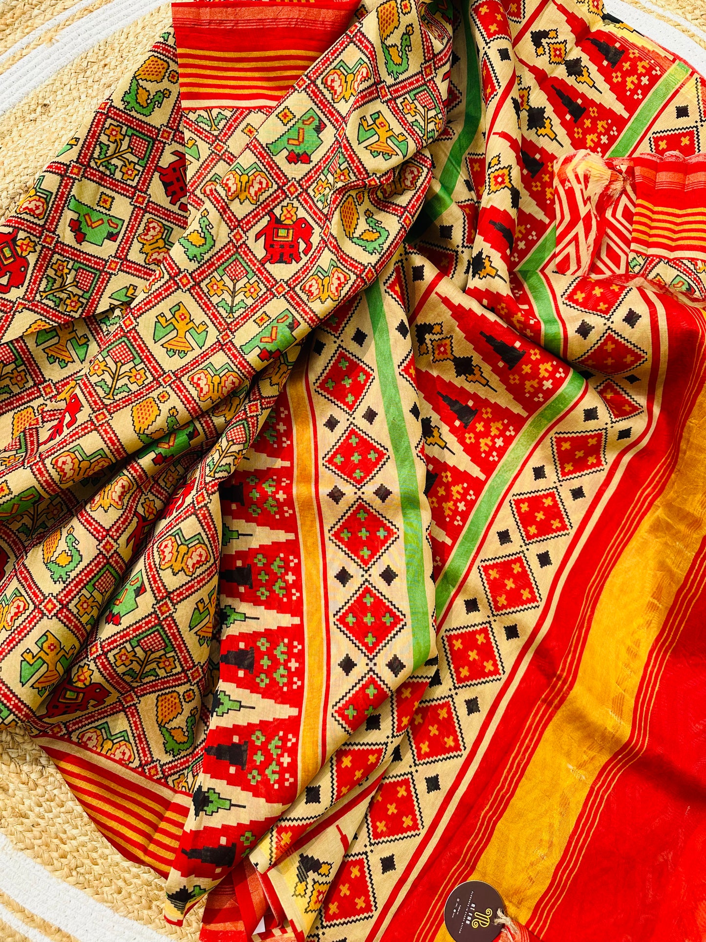 Chanderi Patola Saree