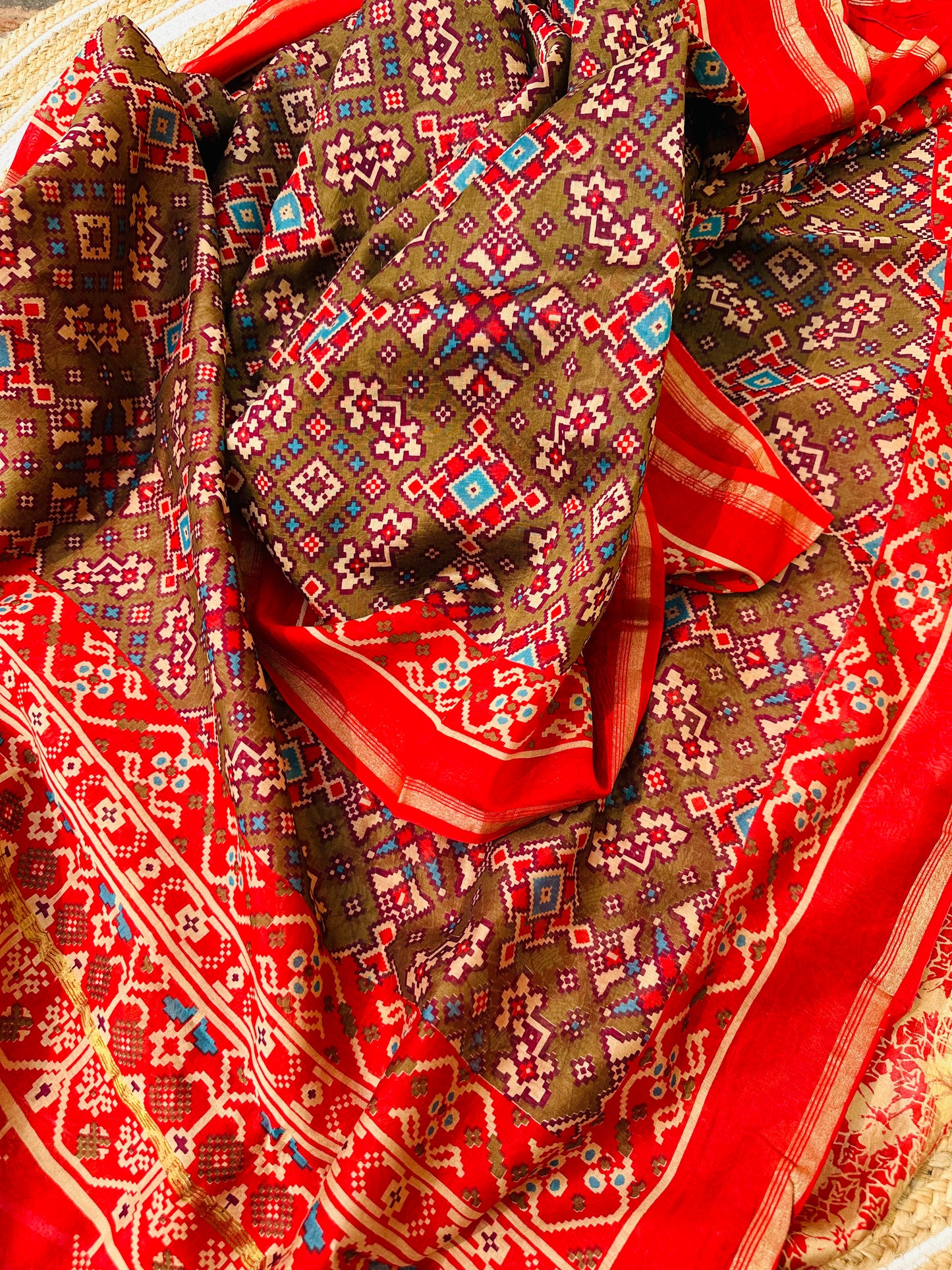 Chanderi Patola Saree