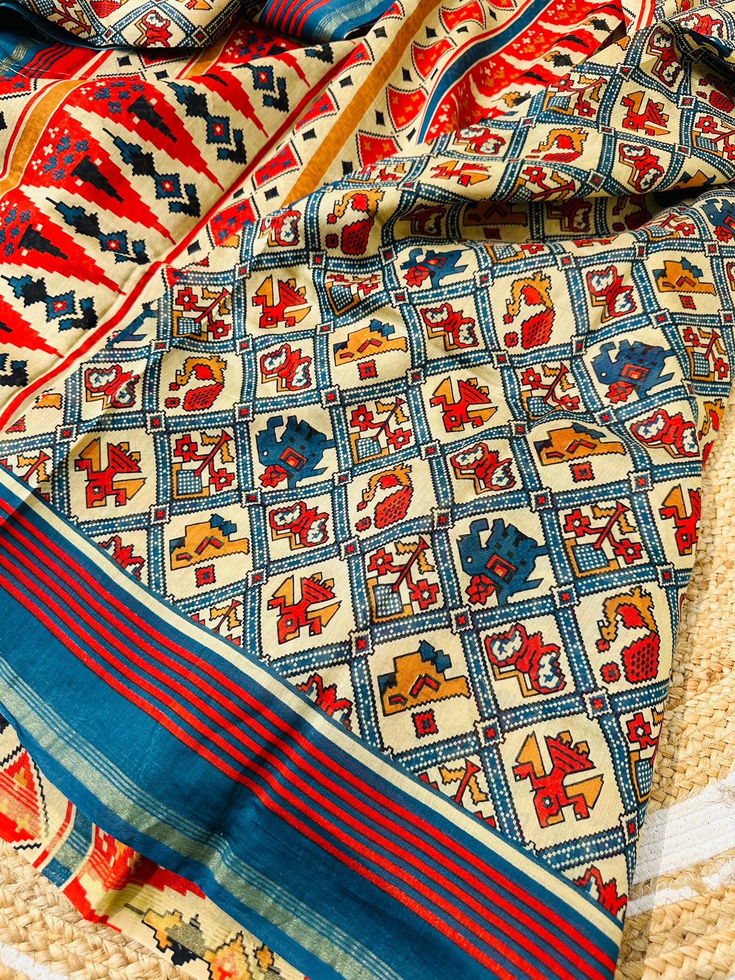 Chanderi Patola Saree