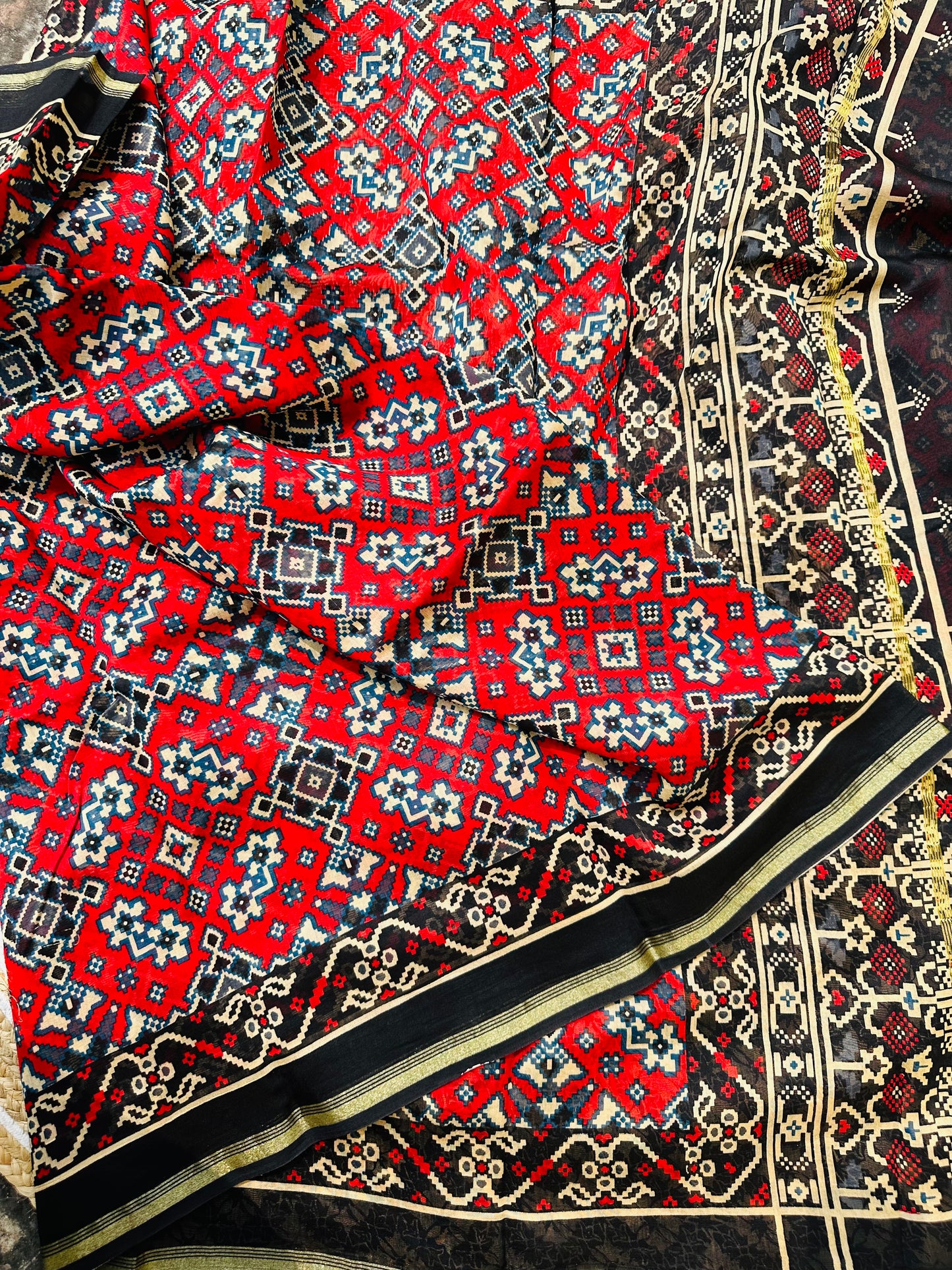 Chanderi Patola Saree