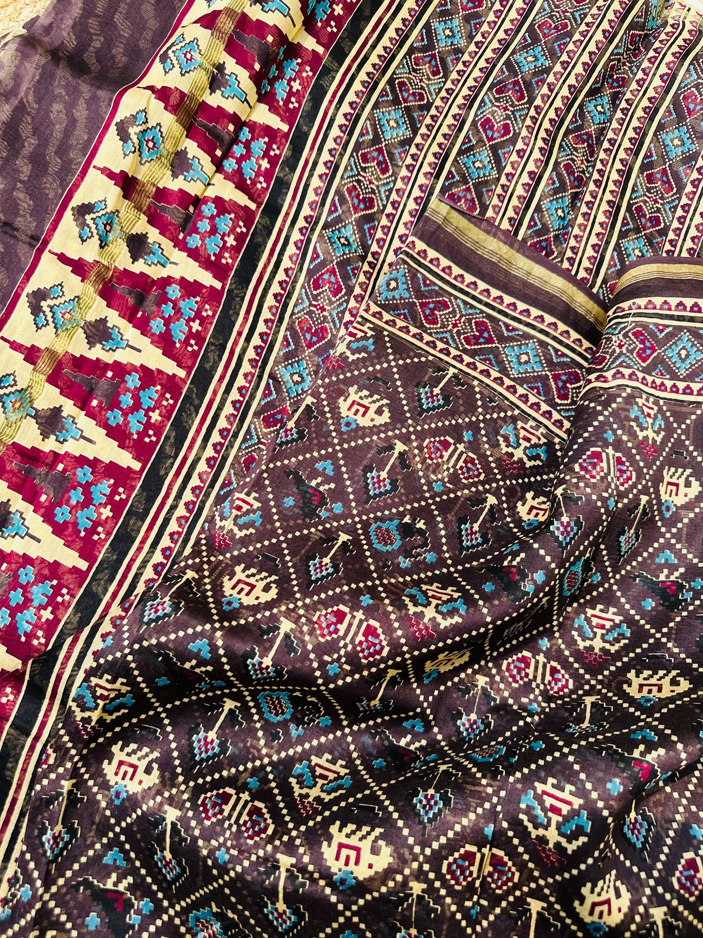 Chanderi Patola Saree