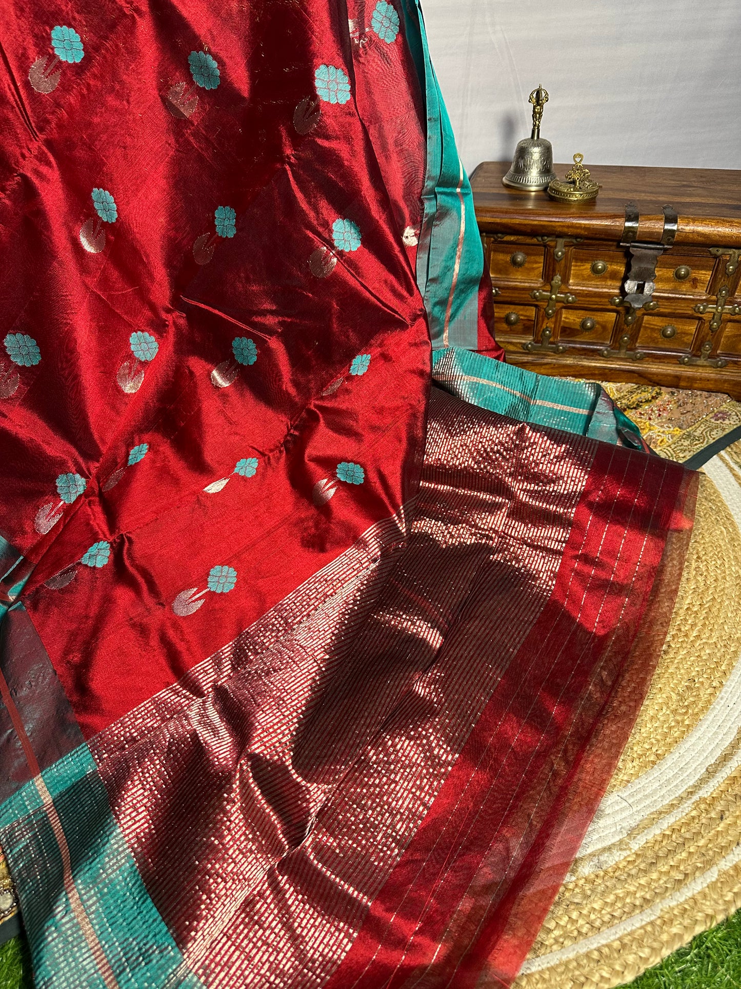 Shahi Rang Pattu Chanderi