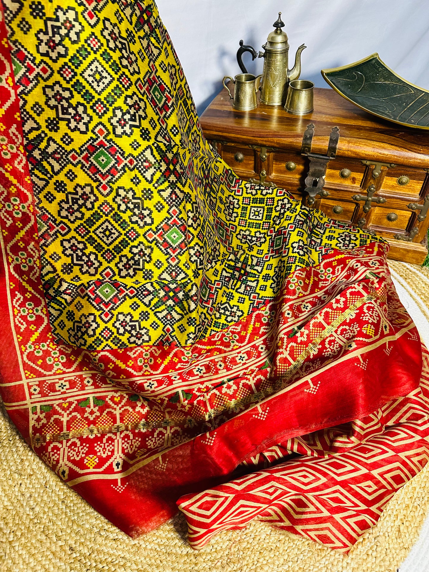 Chanderi Patola Saree