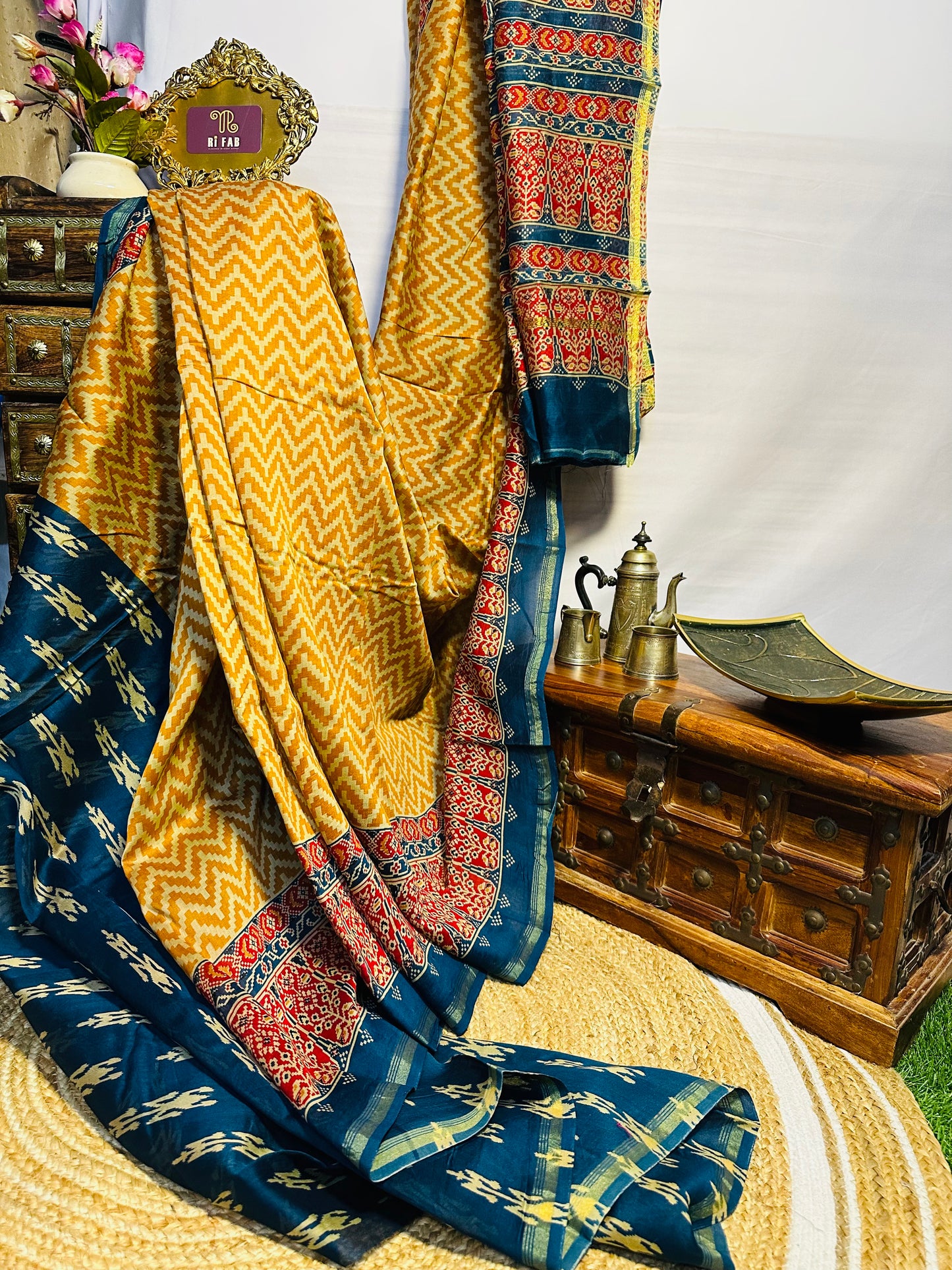 Chanderi Patola Saree