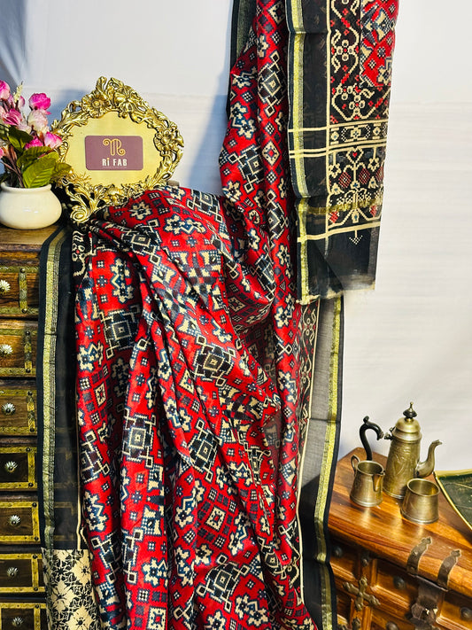 Chanderi Patola Saree