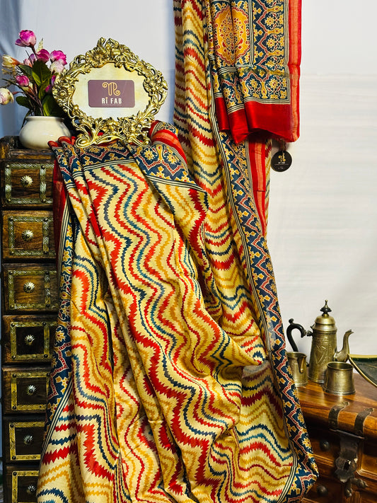 Chanderi Patola Saree