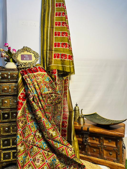 Chanderi Patola Saree