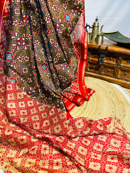 Chanderi Patola Saree
