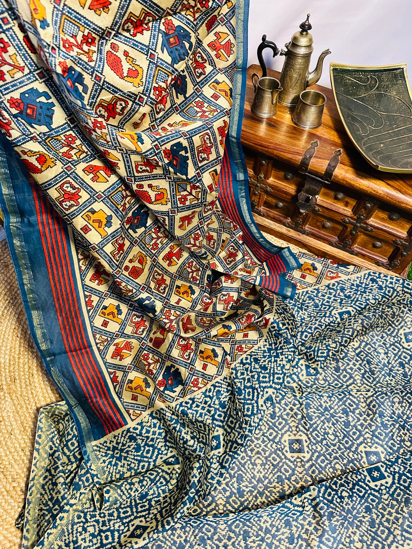 Chanderi Patola Saree