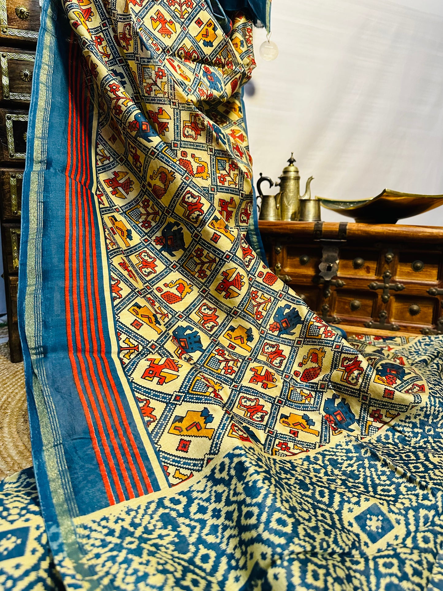 Chanderi Patola Saree