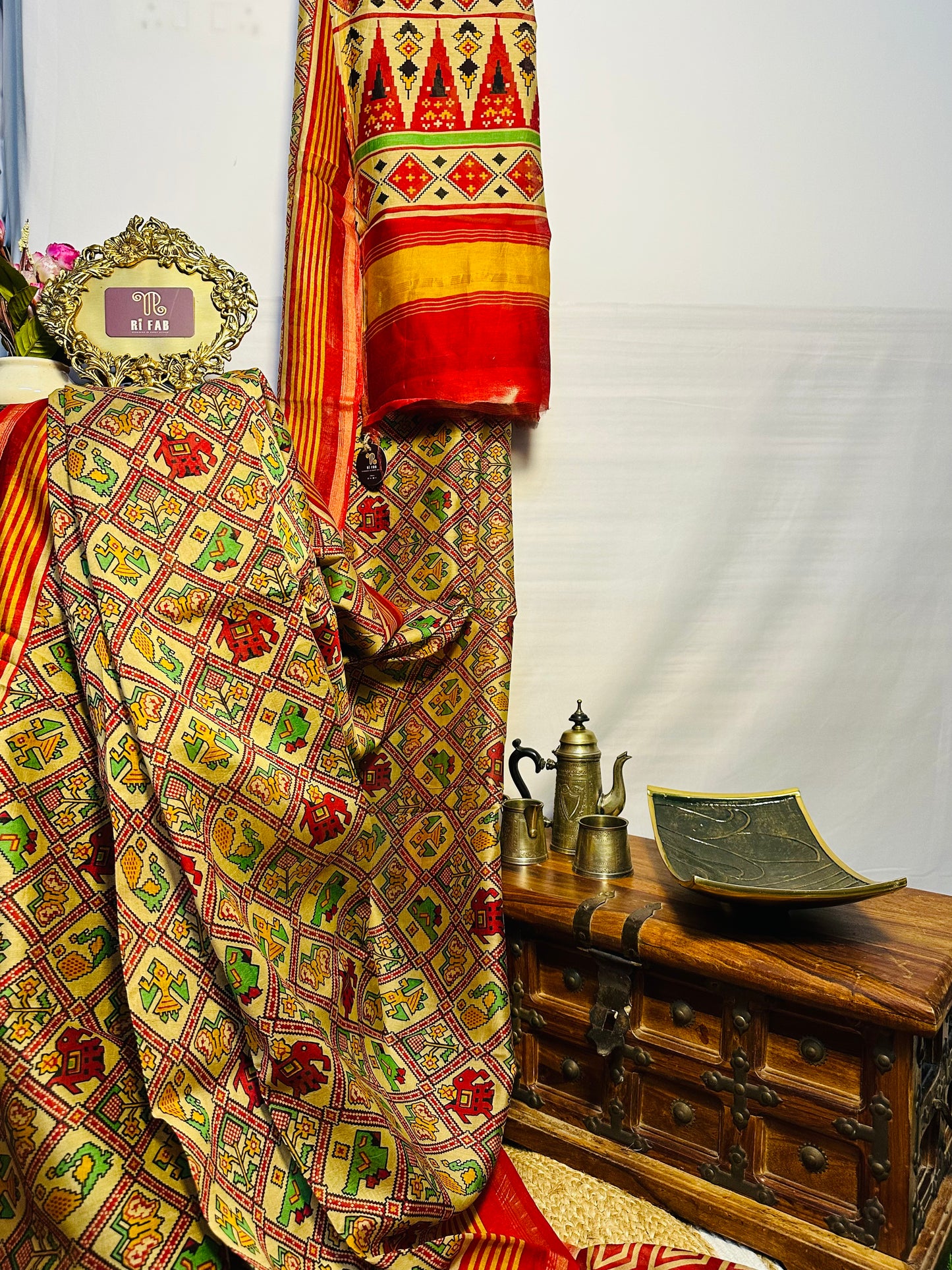 Chanderi Patola Saree