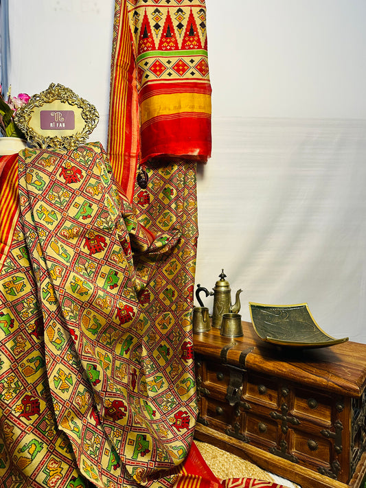 Chanderi Patola Saree