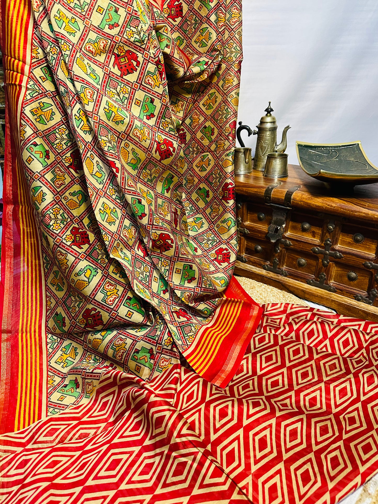Chanderi Patola Saree