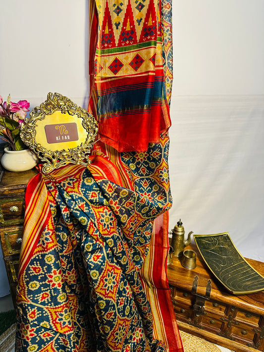 Chanderi Patola Saree