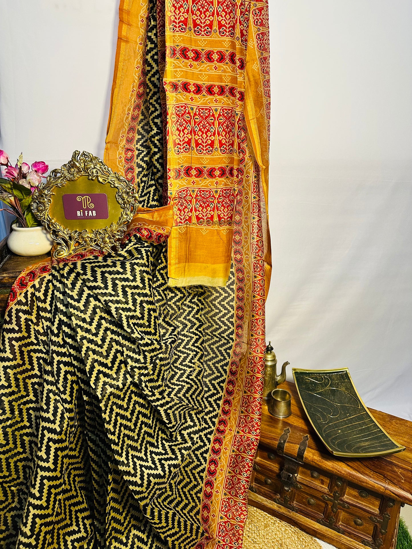 Chanderi Patola Saree