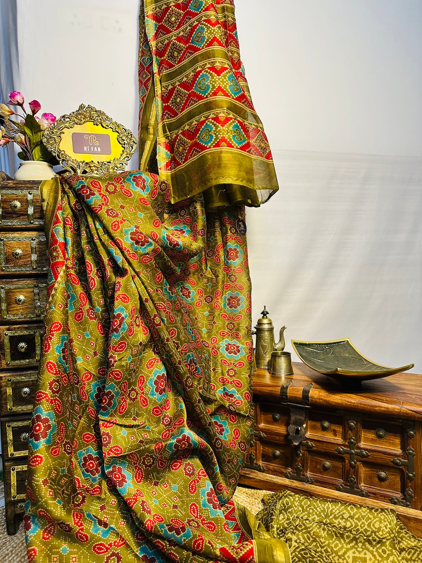 Chanderi Patola Saree