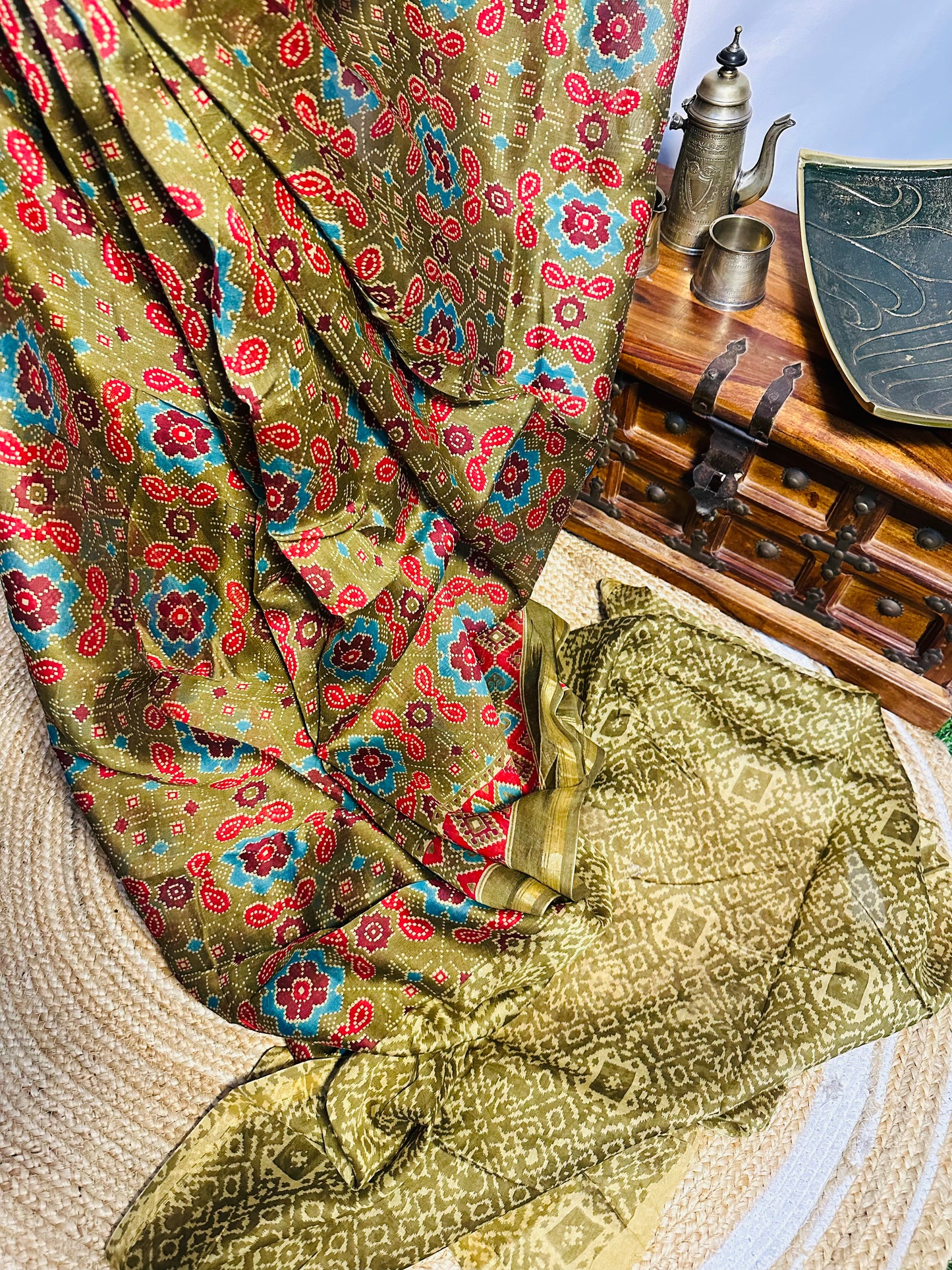 Chanderi Patola Saree