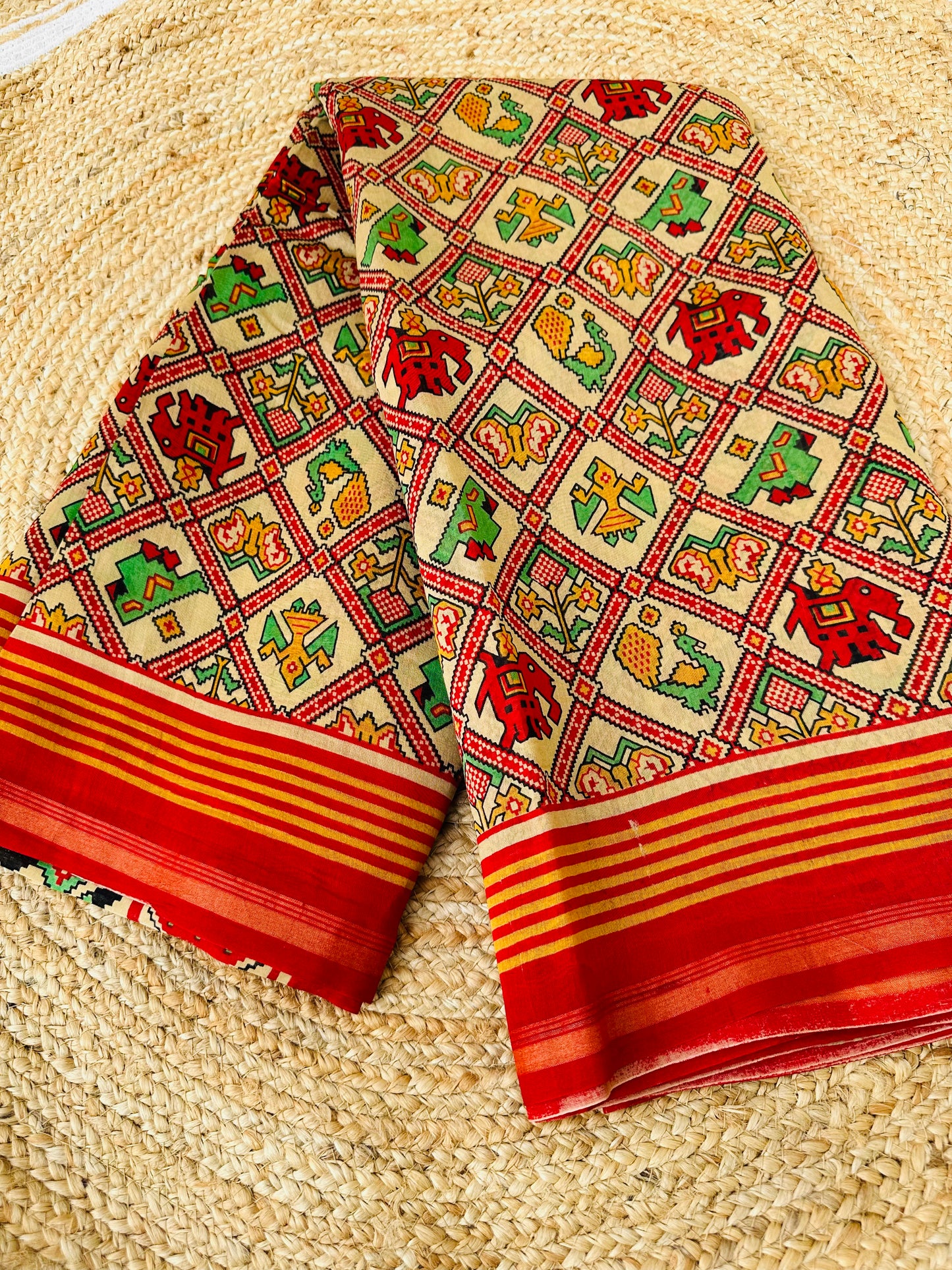 Chanderi Patola Saree