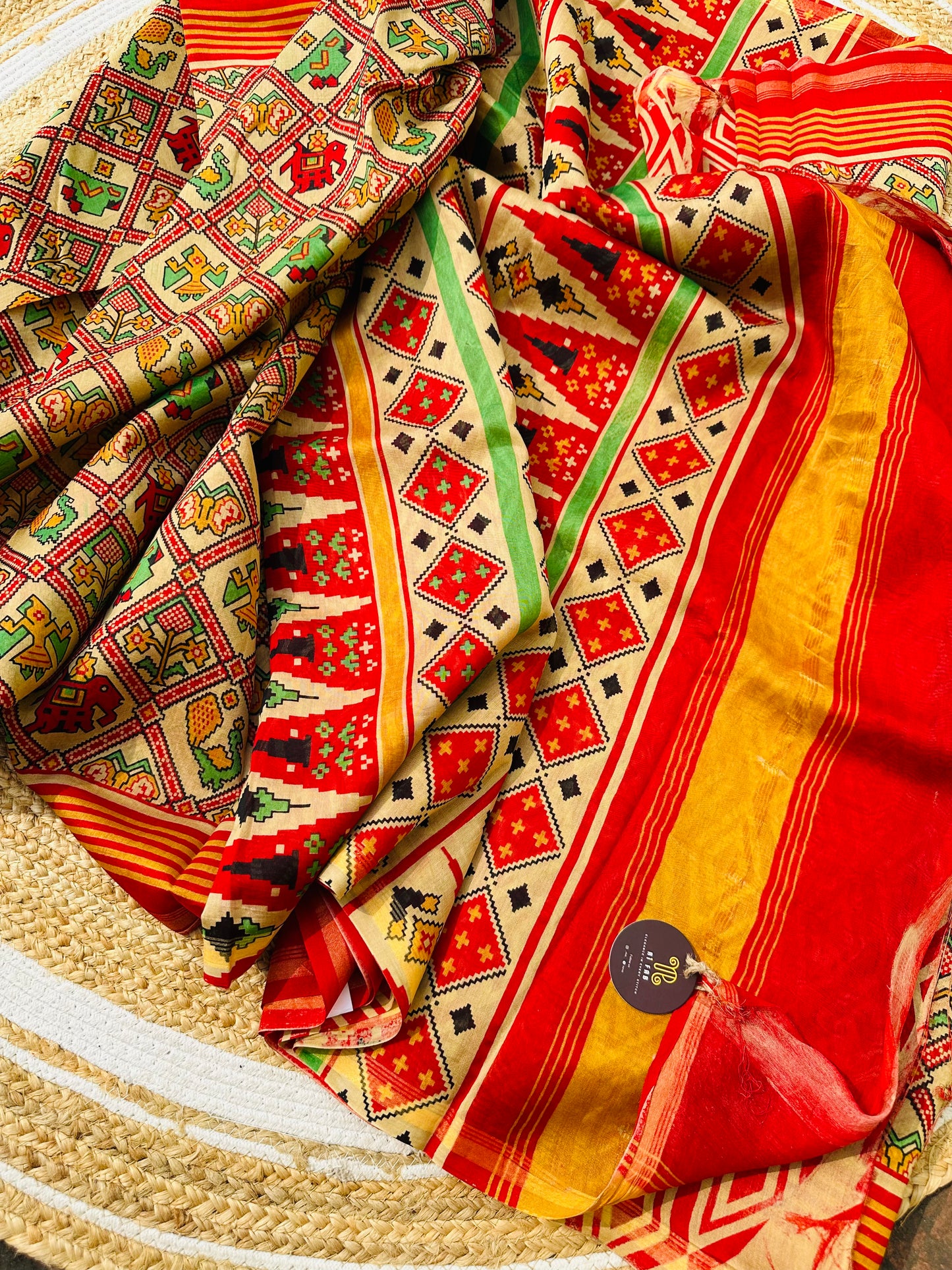 Chanderi Patola Saree