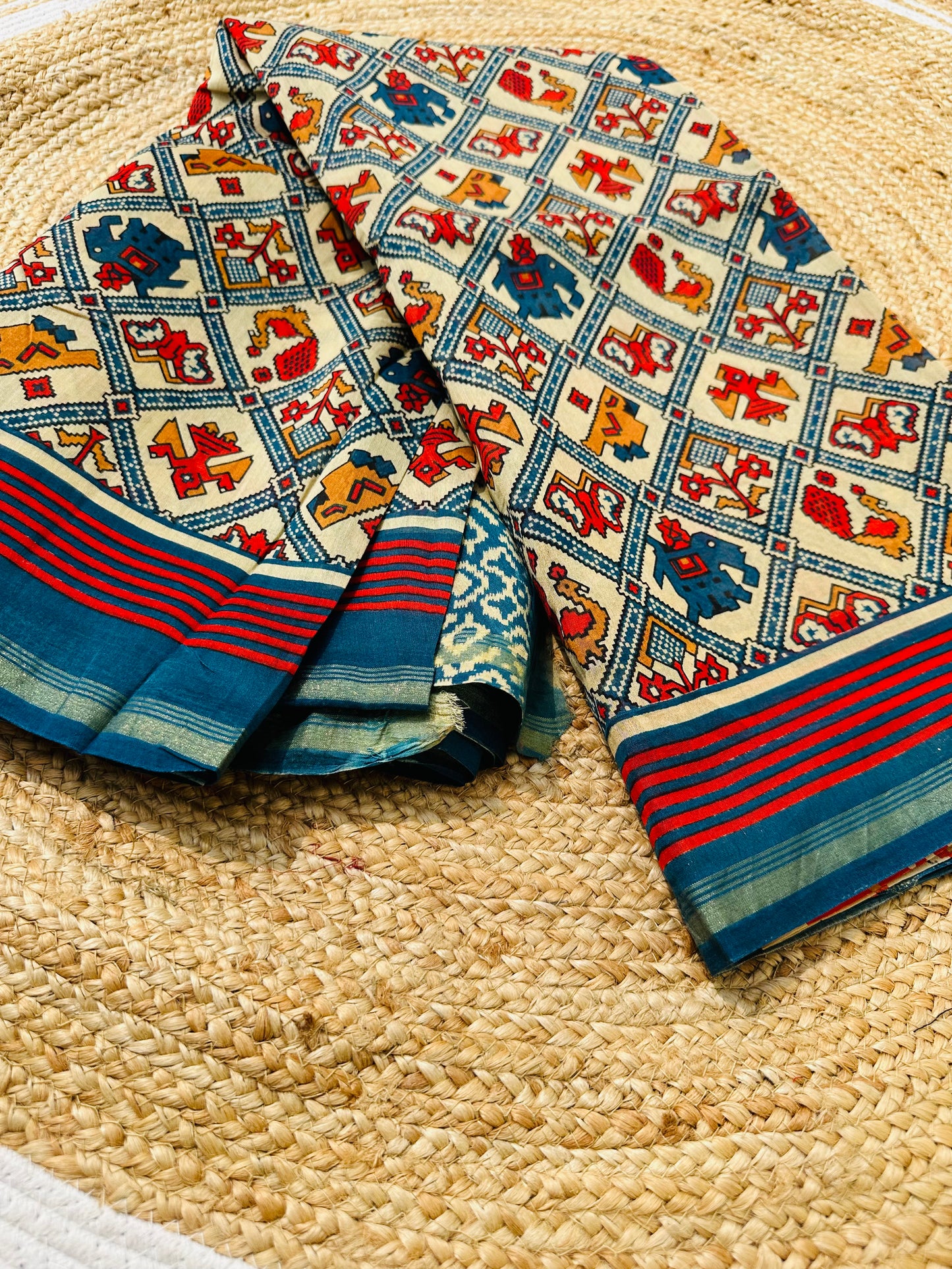 Chanderi Patola Saree