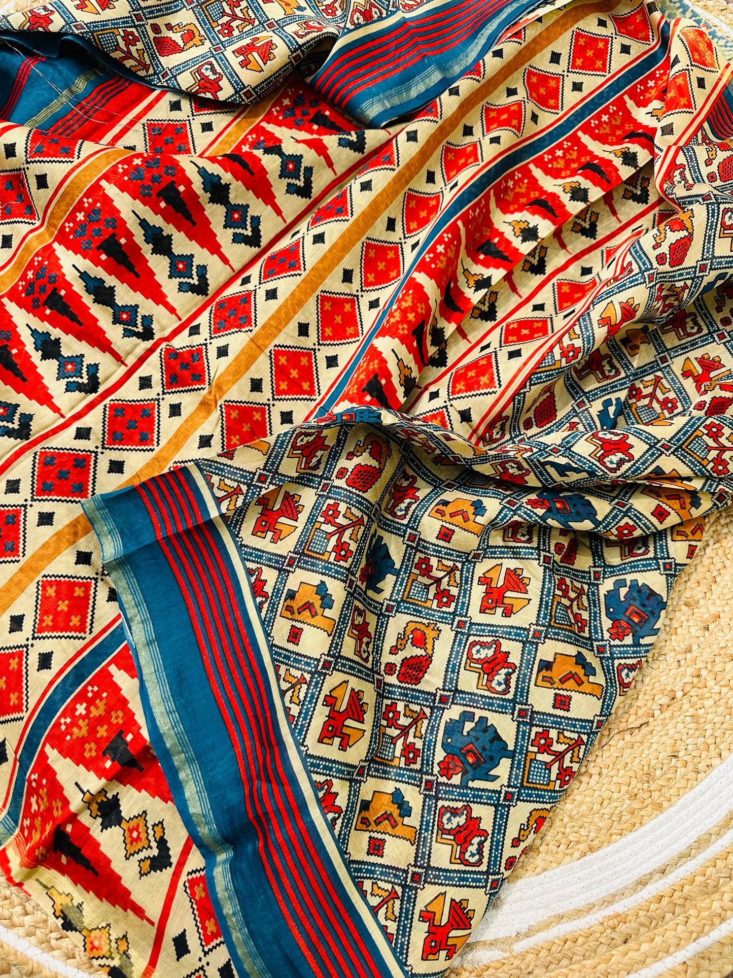 Chanderi Patola Saree