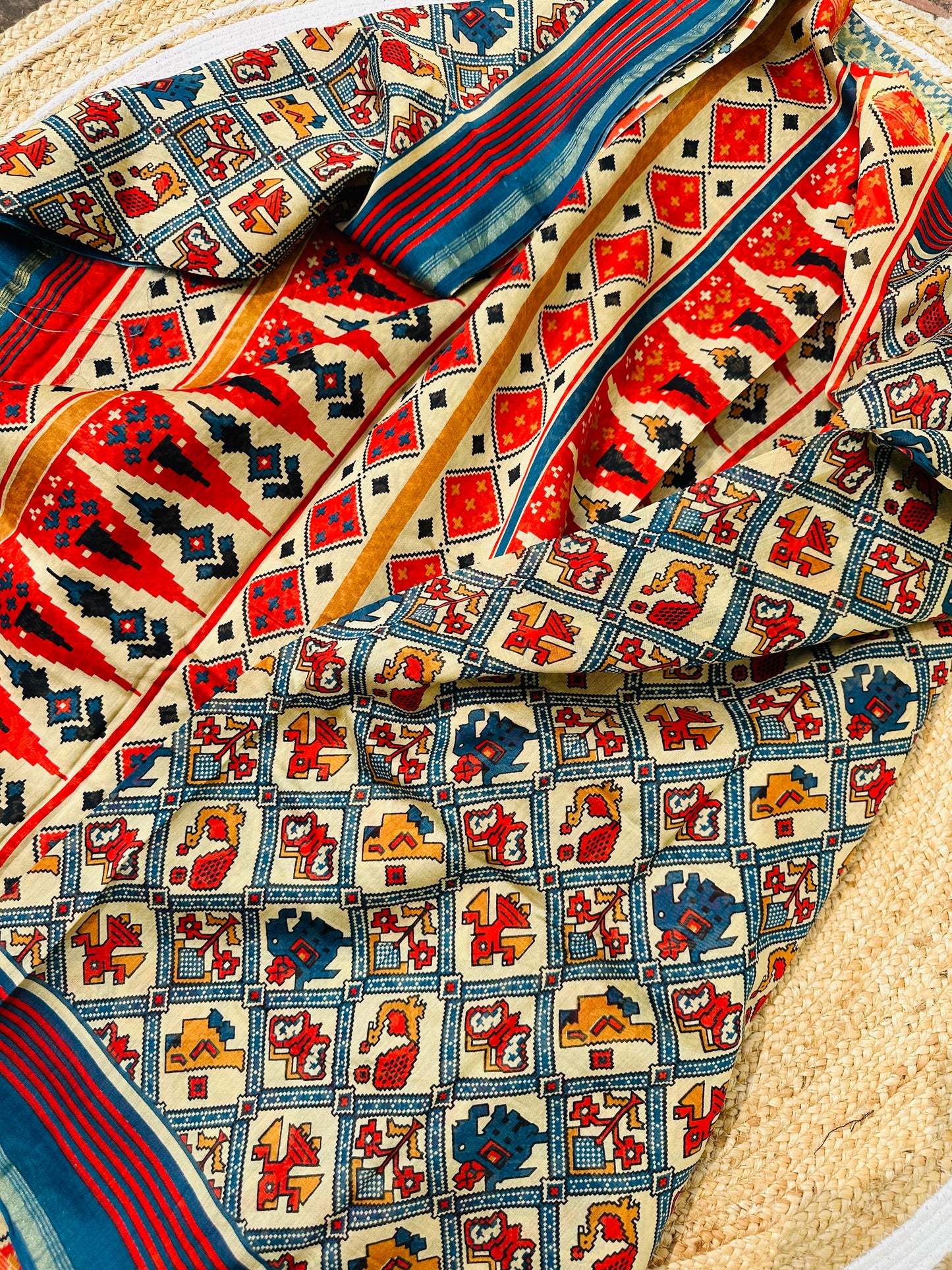 Chanderi Patola Saree