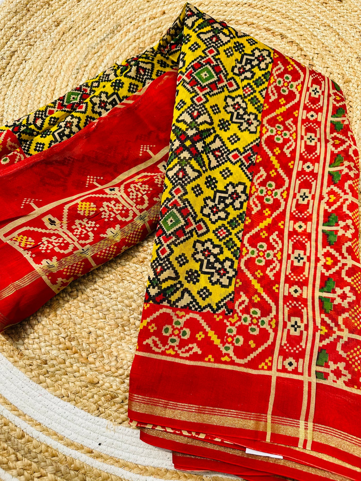 Chanderi Patola Saree