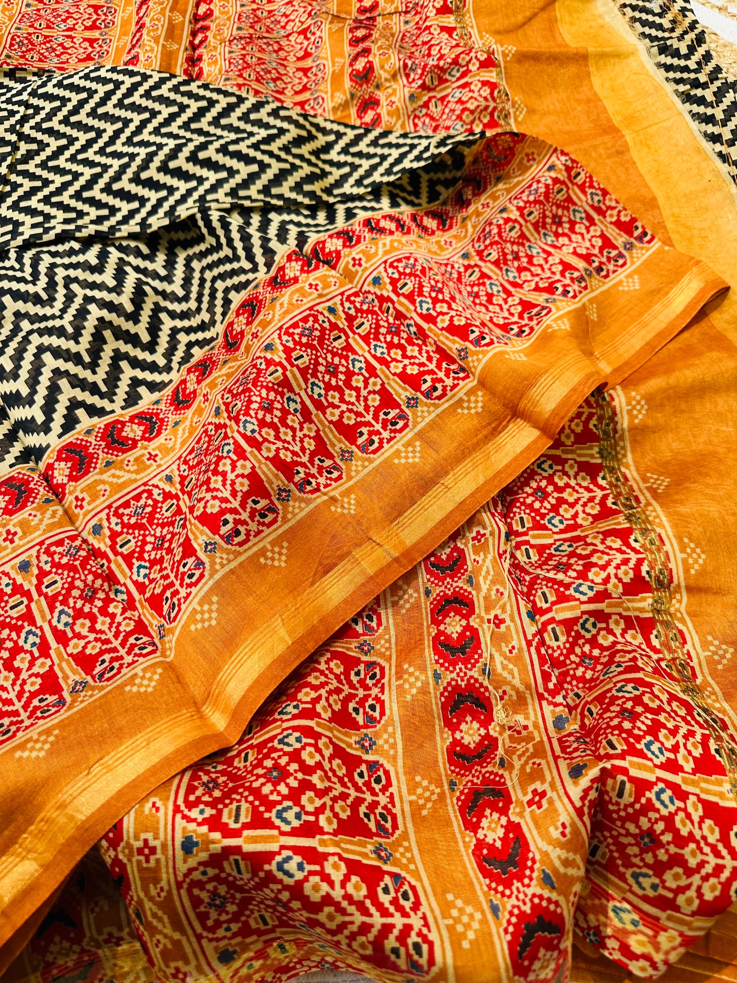 Chanderi Patola Saree