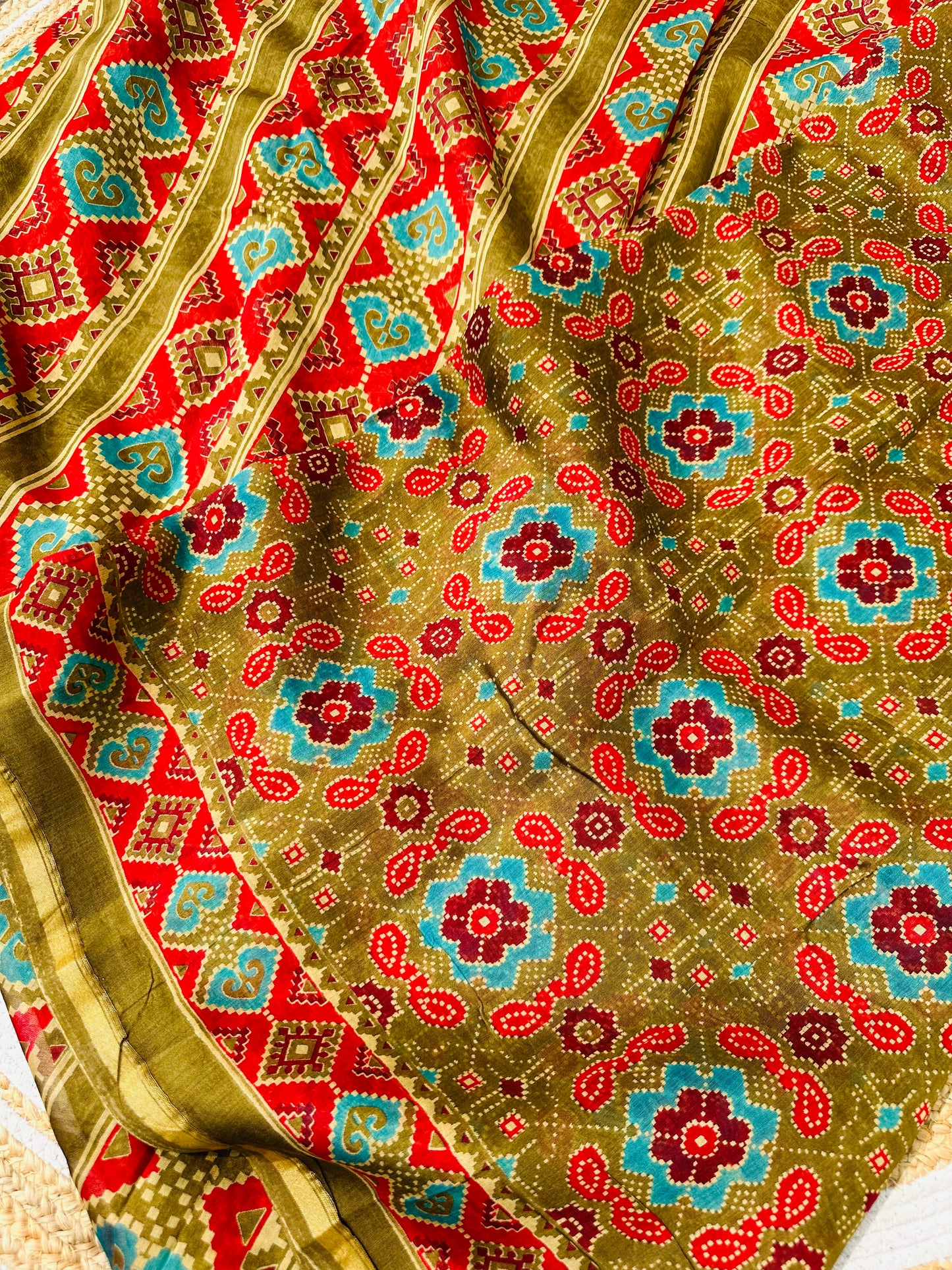 Chanderi Patola Saree