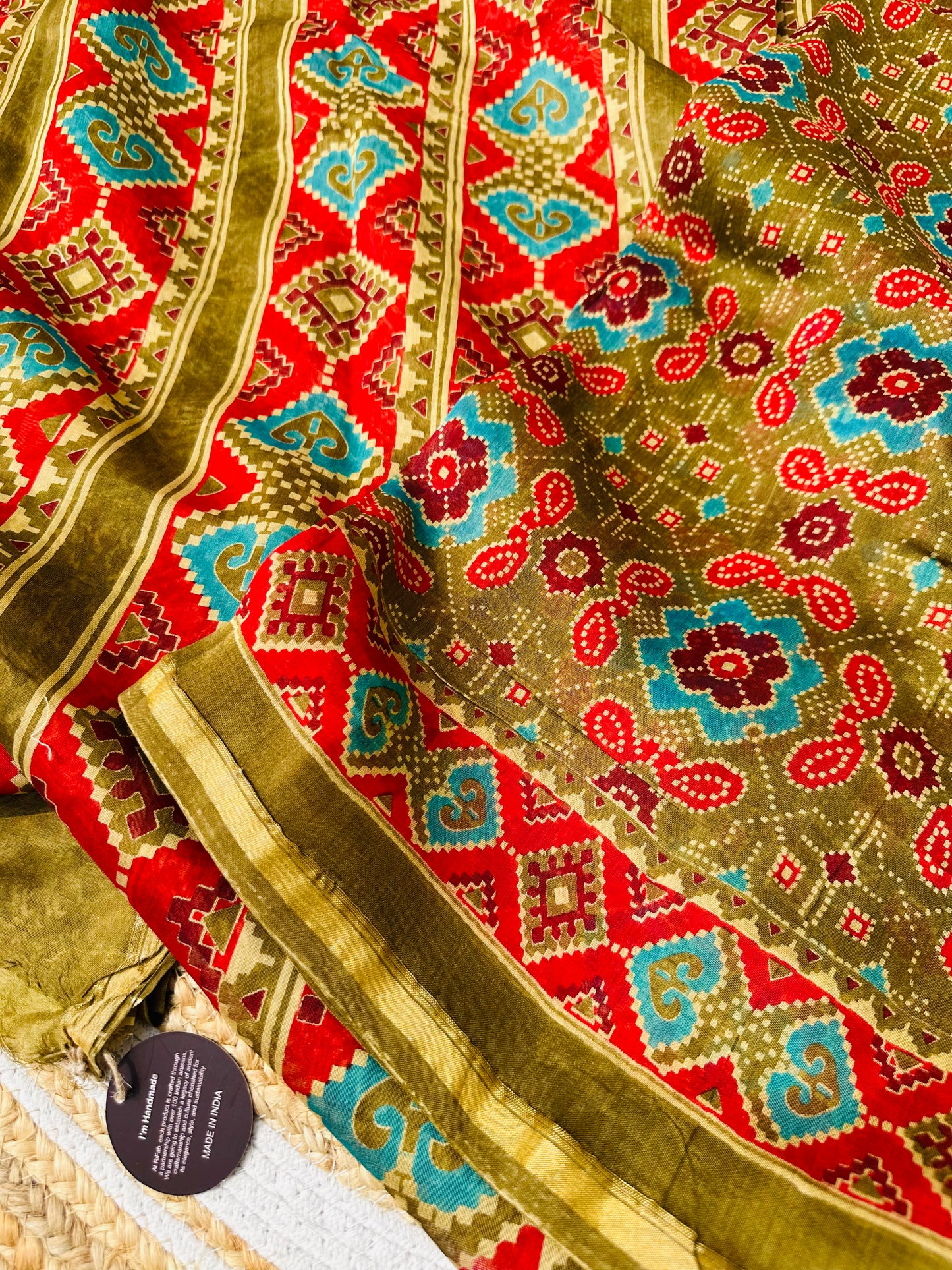 Chanderi Patola Saree