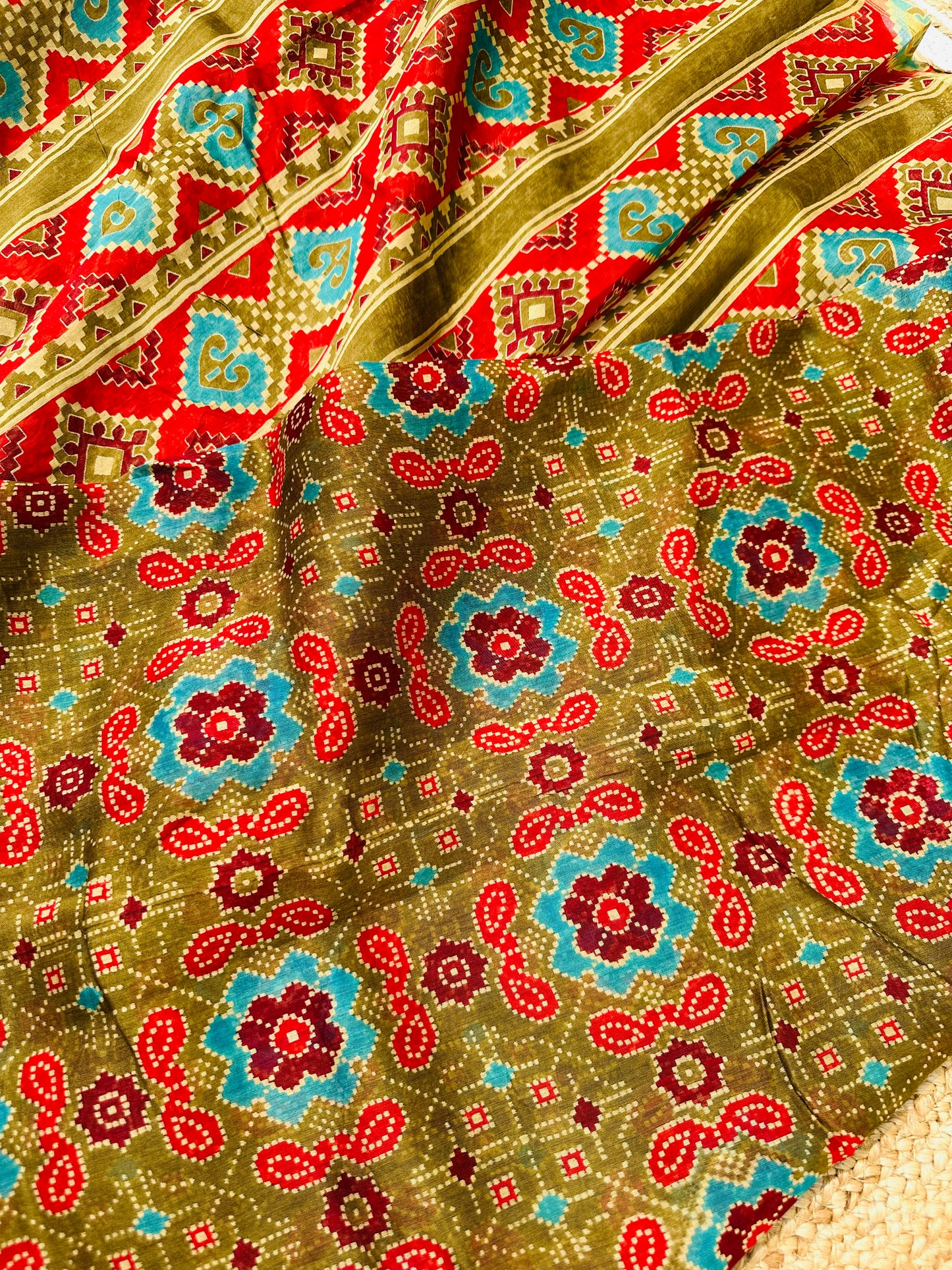 Chanderi Patola Saree