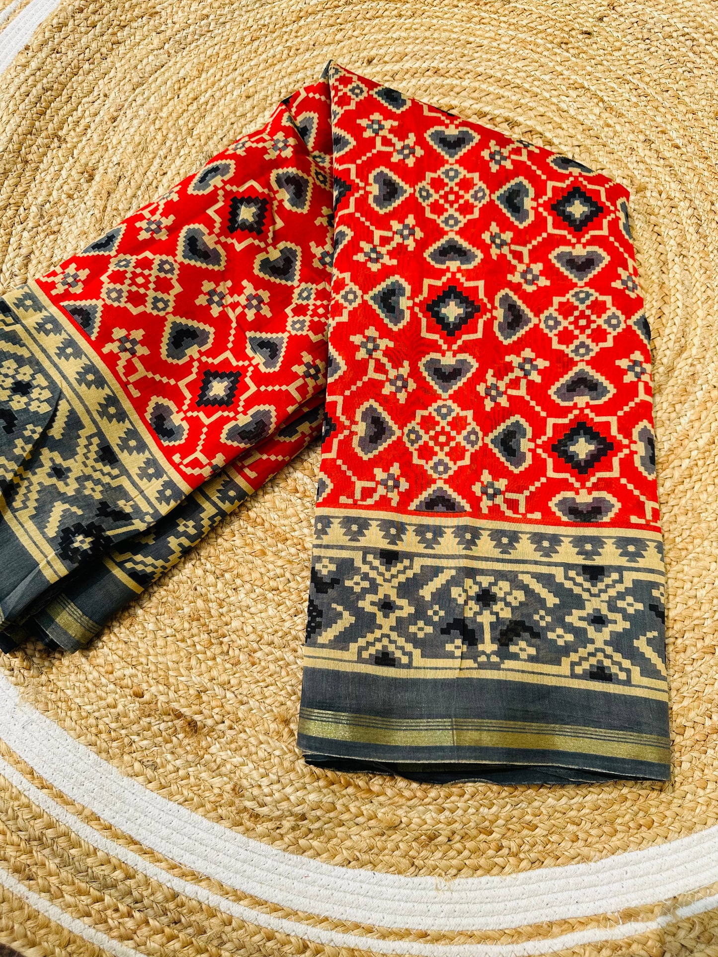 Chanderi Patola Saree