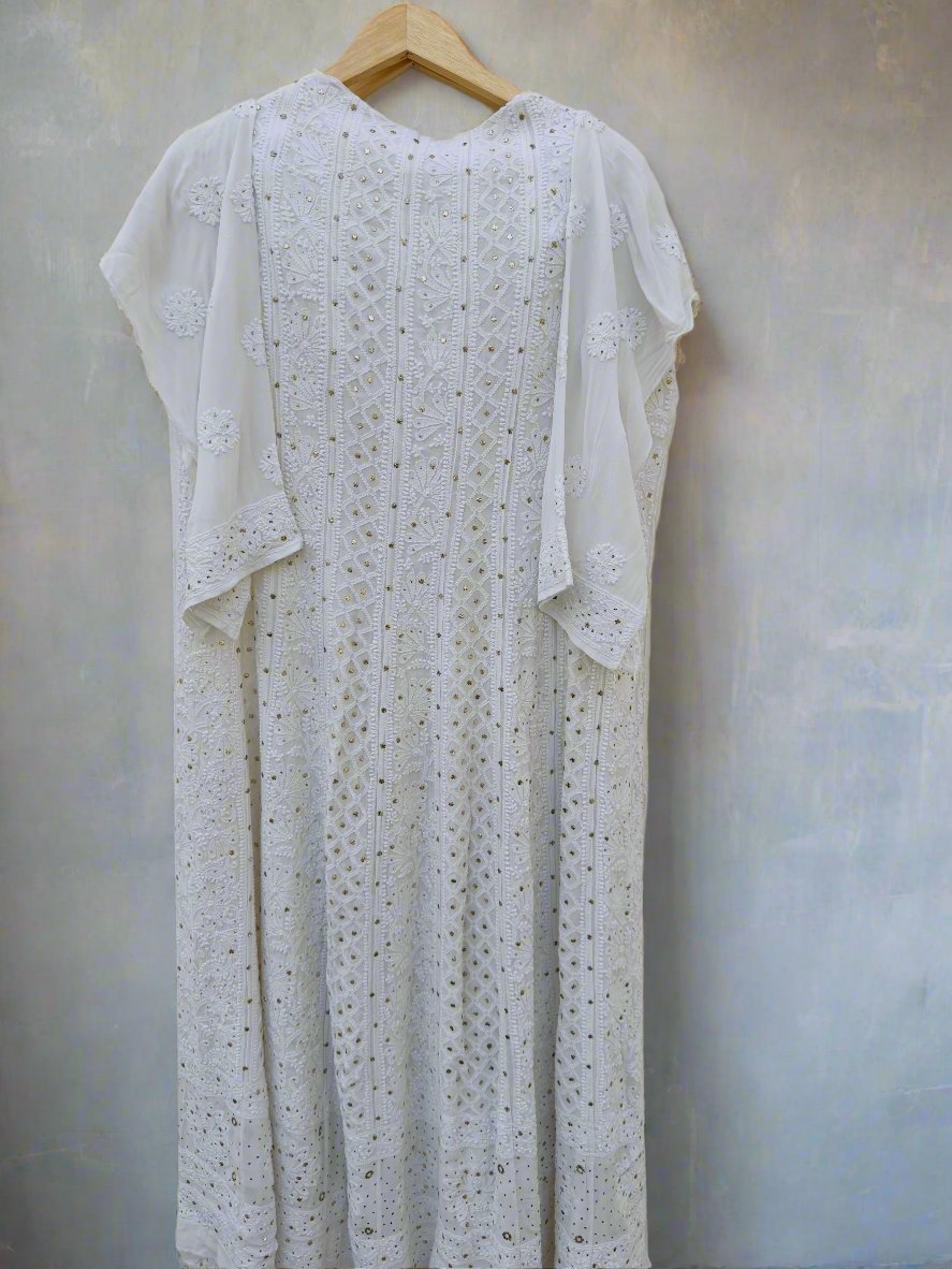 Exquisite Semi-Stitched Anarkali Suit